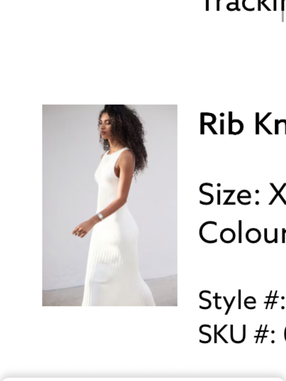 Dynamite Rib Knit Sleeveless Maxi Dress in White